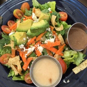 Gluten-free house salad from Rio Grande